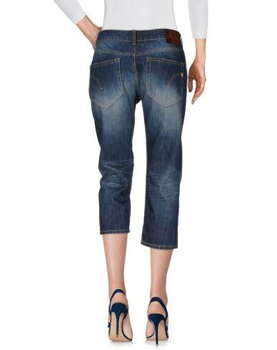 Shop Dondup Denim Cropped In Blue