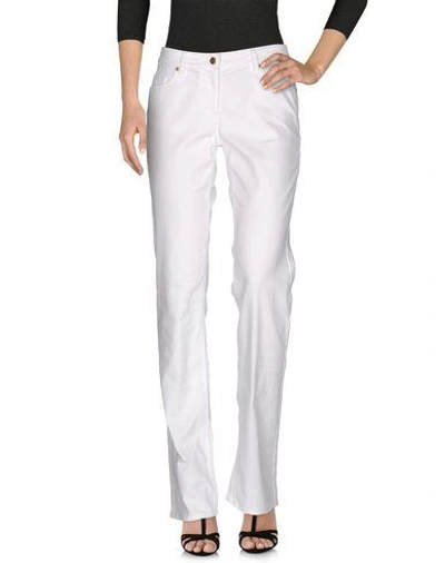Shop Saint Laurent Jeans In White