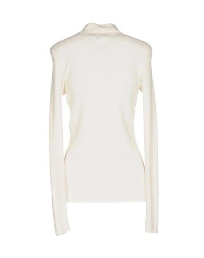 Shop Diane Von Furstenberg Turtleneck In Ivory