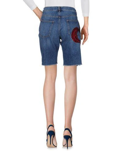 Shop Marc Jacobs Denim Shorts In Blue