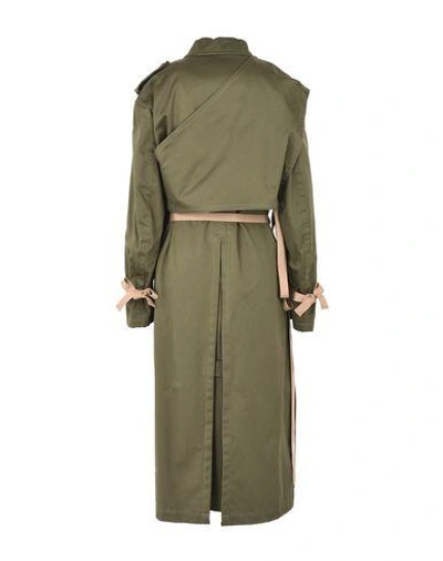 Shop Ports 1961 Belted Coats In Military Green