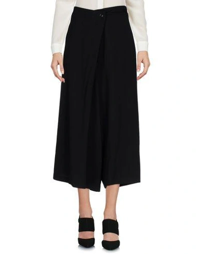 Shop Y's 3/4-length Shorts In Black