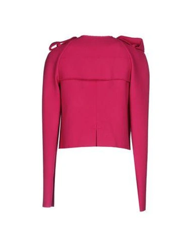 Shop Marni Suit Jacket In Fuchsia