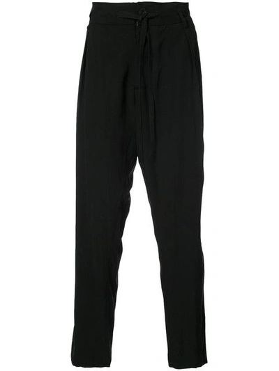 Shop Daniel Andresen Classic Trousers In Black