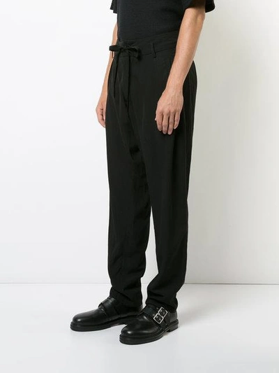 Shop Daniel Andresen Classic Trousers In Black