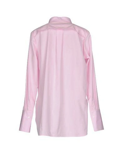 Shop Ports 1961 Solid Color Shirts & Blouses In Pink