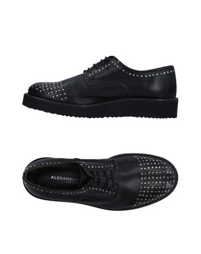 Alexander Smith Lace-up Shoes In Black