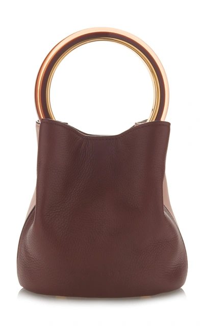 Marni Calf Leather Top Handle