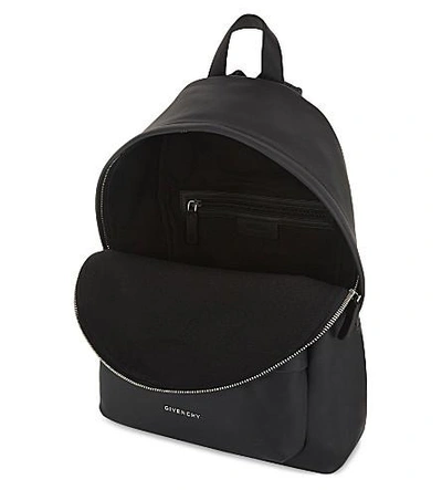 Shop Givenchy Star Leather Backpack In Black