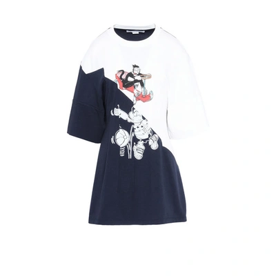 Stella Mccartney The Dandy Print Tailored T-shirt In Multicolor