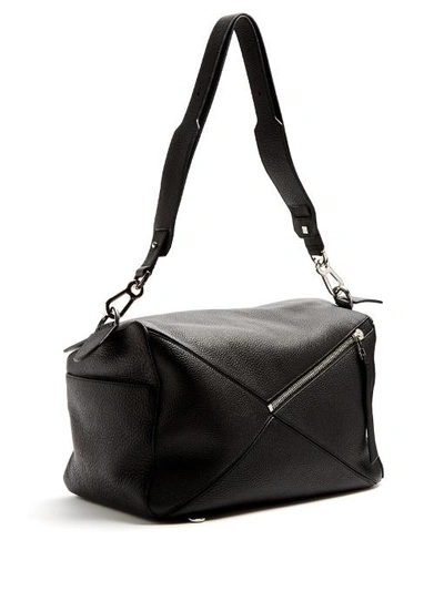 Loewe Puzzle Large Leather Bag In Black | ModeSens