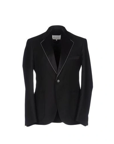 Shop Maison Margiela Blazers In Black