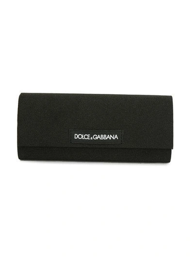 Shop Dolce & Gabbana Eyewear Geometric Square Sunglasses - Blue