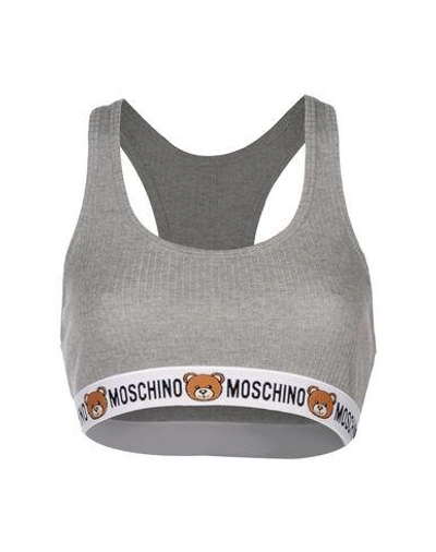 Moschino Underwear Bra In Grey