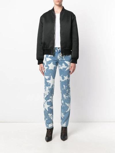 Shop Givenchy Bleached Star Skinny Jeans