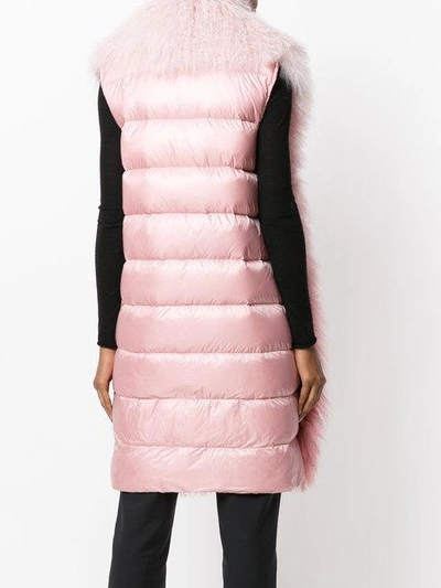 Shop Moncler Sophora Vest In Pink