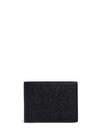 THOM BROWNE LEATHER BIFOLD WALLET WITH FOLDED CARDHOLDER