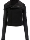 RICK OWENS classic biker jacket,DRYCLEANONLY