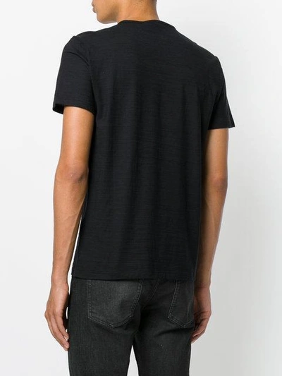 Shop John Varvatos Plain T-shirt - Black