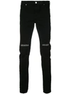 Rta Knee Embroidered Jeans