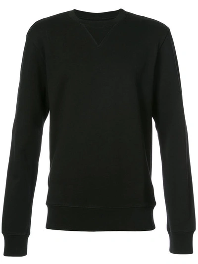Maison Margiela Black Layered Oversized Sweatshirt
