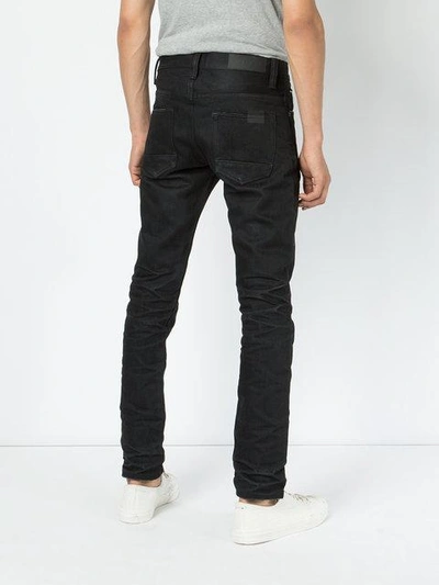 Shop Mastercraft Union Slim Fit Jeans In Black