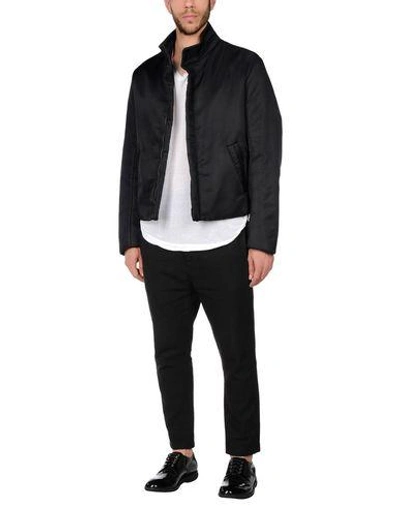 Shop Maison Margiela Man Jacket Black Size 42 Polyamide