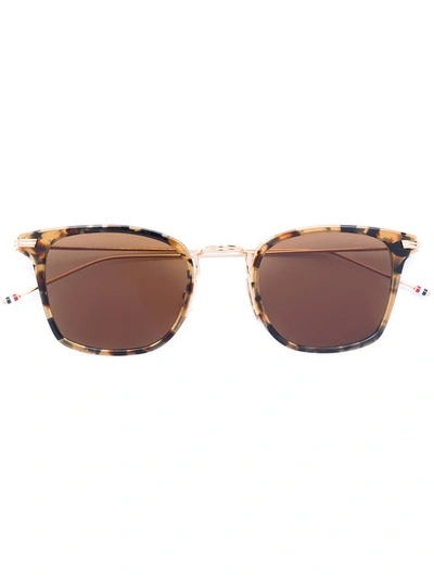 Thom Browne Cat Eye Sunglasses In Metallic