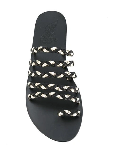 Shop Ancient Greek Sandals Niki Sandals - Black