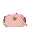 Gucci Gg Marmont Matelassé Shoulder Bag In Light Pink