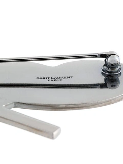 Saint Laurent Bouche Brooch
