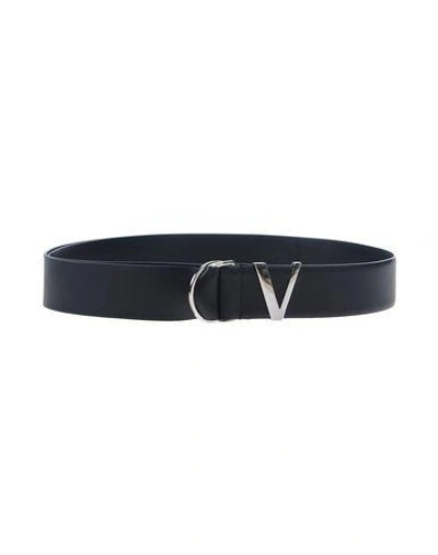 Versace Belts In Black