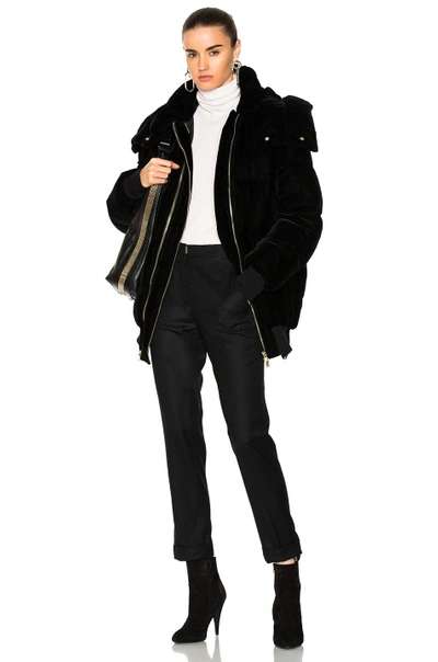 Shop Stella Mccartney Hooded Jacket In Black