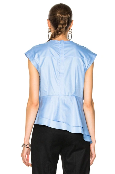 Shop Carven Baby Doll Top In Blue