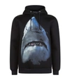 GIVENCHY Great White Shark Motif Hoodie