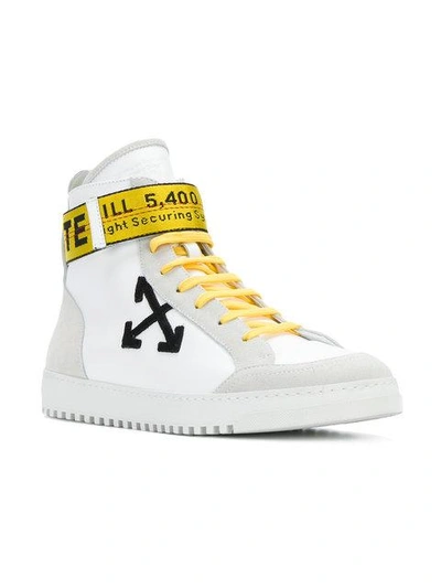 Shop Off-white Security High-top Sneakers