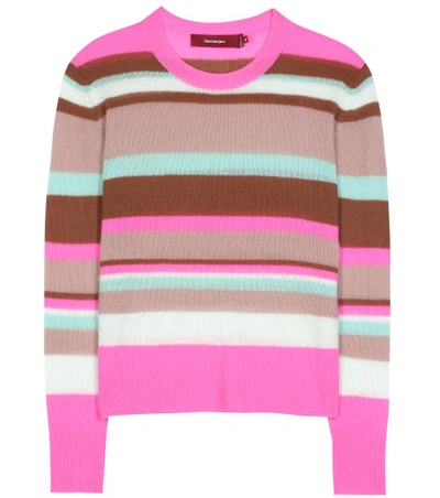 Shop Sies Marjan Striped Cashmere Sweater In Larli