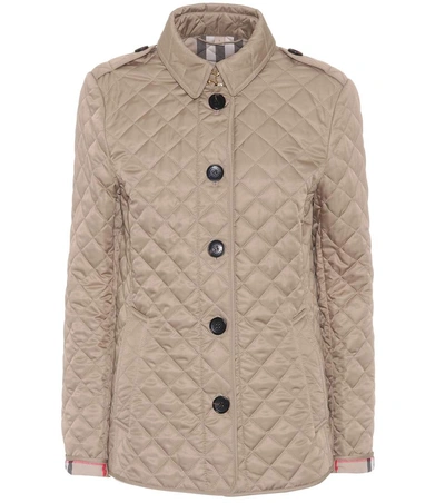 Burberry Ashurst Quilted Jacket In Caevas