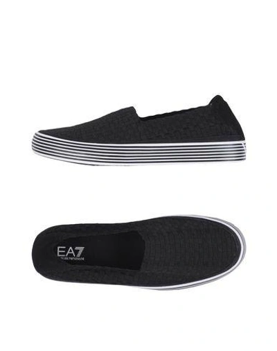Ea7 Sneakers In 블랙