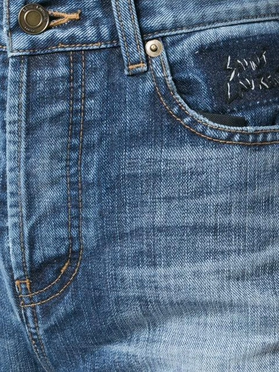 Shop Saint Laurent Tapered Slim Fit Jeans
