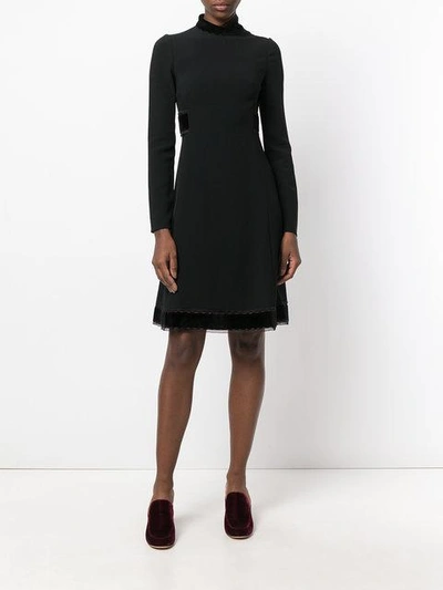 Shop Dolce & Gabbana Fitted Knee-length Dress