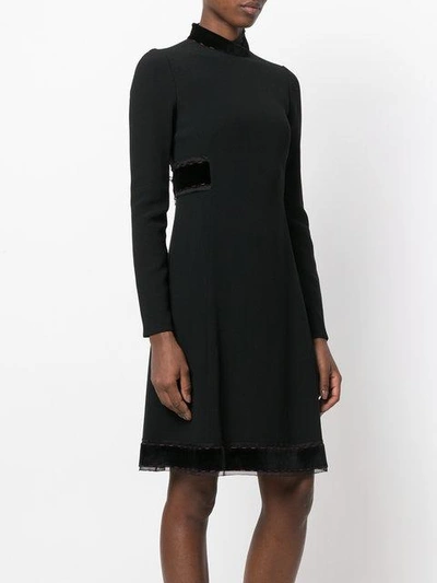 Shop Dolce & Gabbana Fitted Knee-length Dress