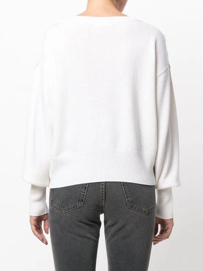 Shop Chloé Lace Shoulder Sweater