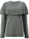 CHLOÉ cashmere knitted sweater,DRYCLEANONLY