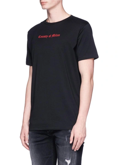 Shop Marcelo Burlon County Of Milan 'tekaio' Print T-shirt