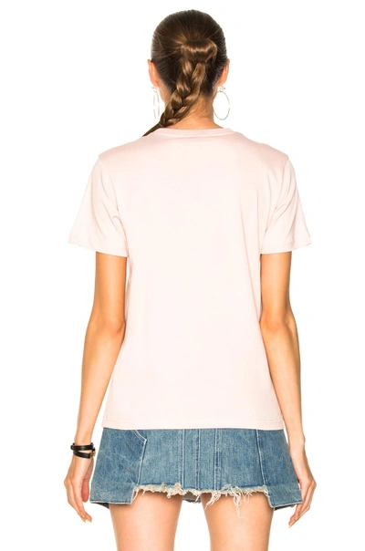 Shop Alexa Chung Alexachung Double Trouble Boxy Tee In Pink