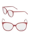 SAINT LAURENT 54MM, Cat Eye Optical Glasses,0400095329463