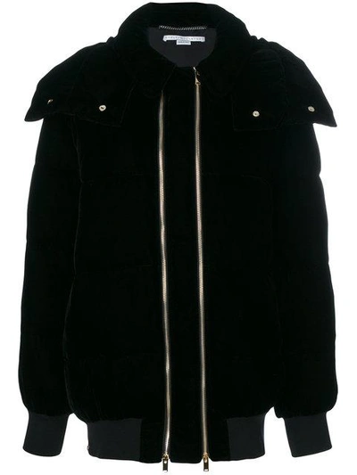 Shop Stella Mccartney Jacke Mit Doppeltem Reissverschluss In Black