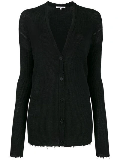 Shop Helmut Lang Lightweight Knitted Cardigan