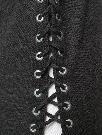 Shop Iro Tie Detail T-shirt